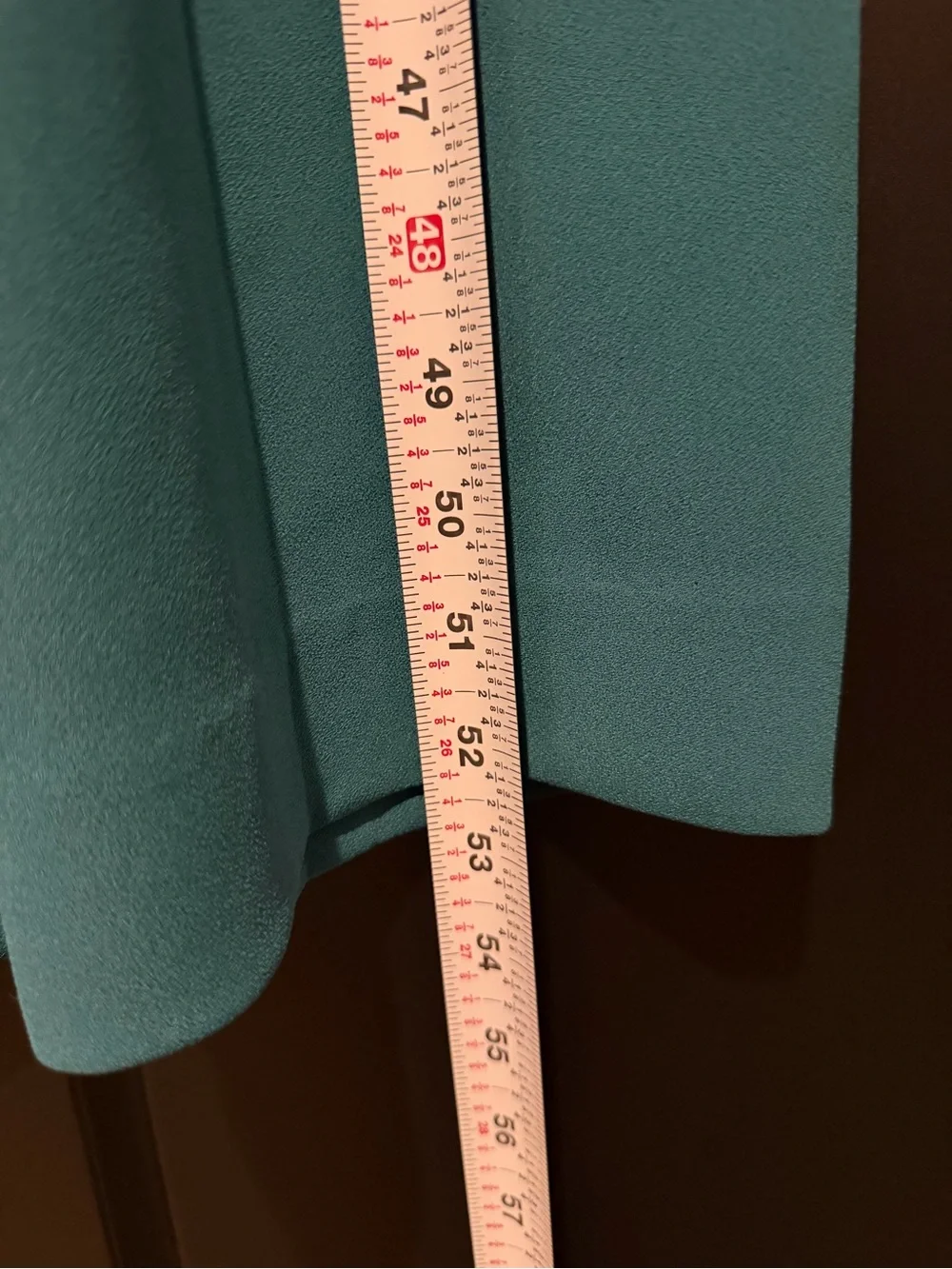 J. Crew Teal Ruffle-Sleeve Maxi Dress